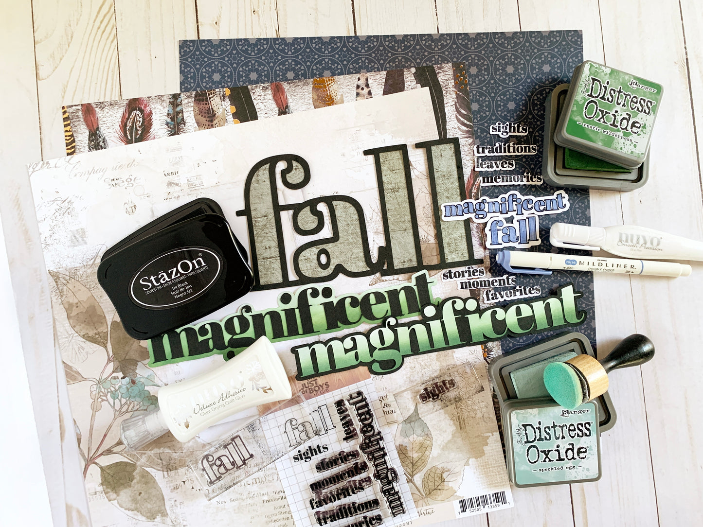 "Enchanted" NJFB Stamp Coordinating Digital Cut Files
