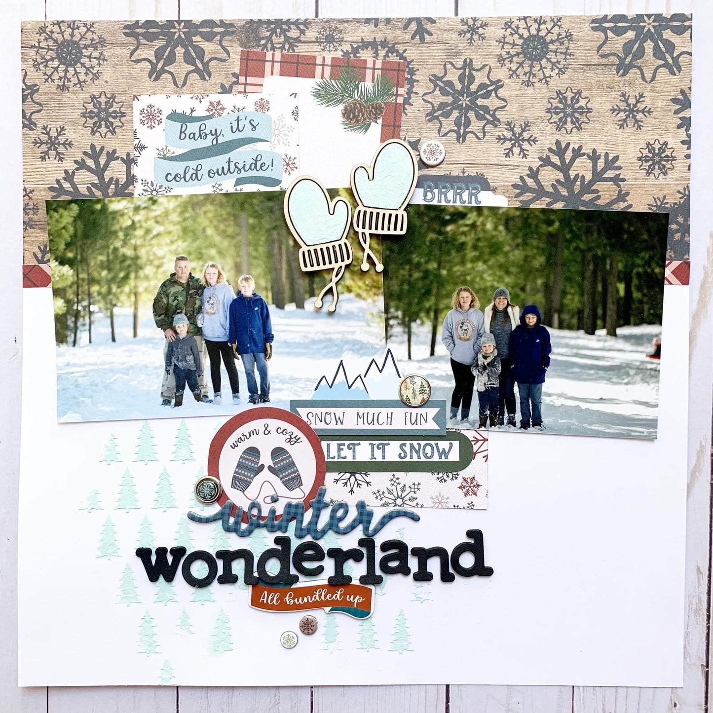 "Flurries" Deluxe Theme Kit