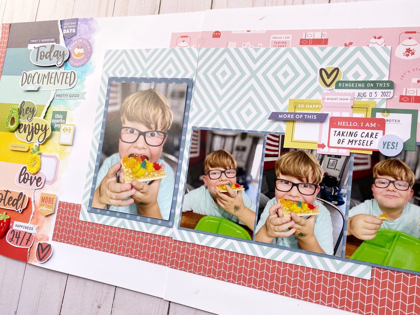 "Delight" Page Kit by Meridy Twilling