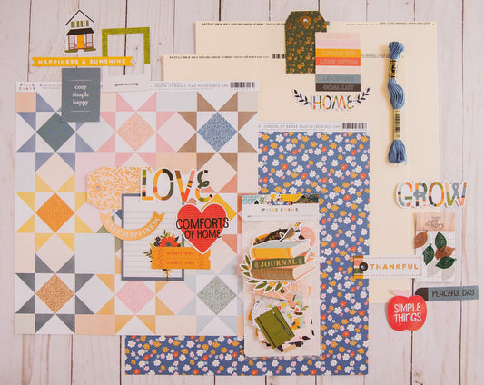”Comforts of Home” NJFB Page Kit by Meridy Twilling