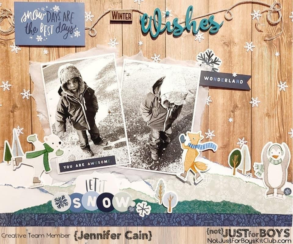 "Flurries" Deluxe Theme Kit