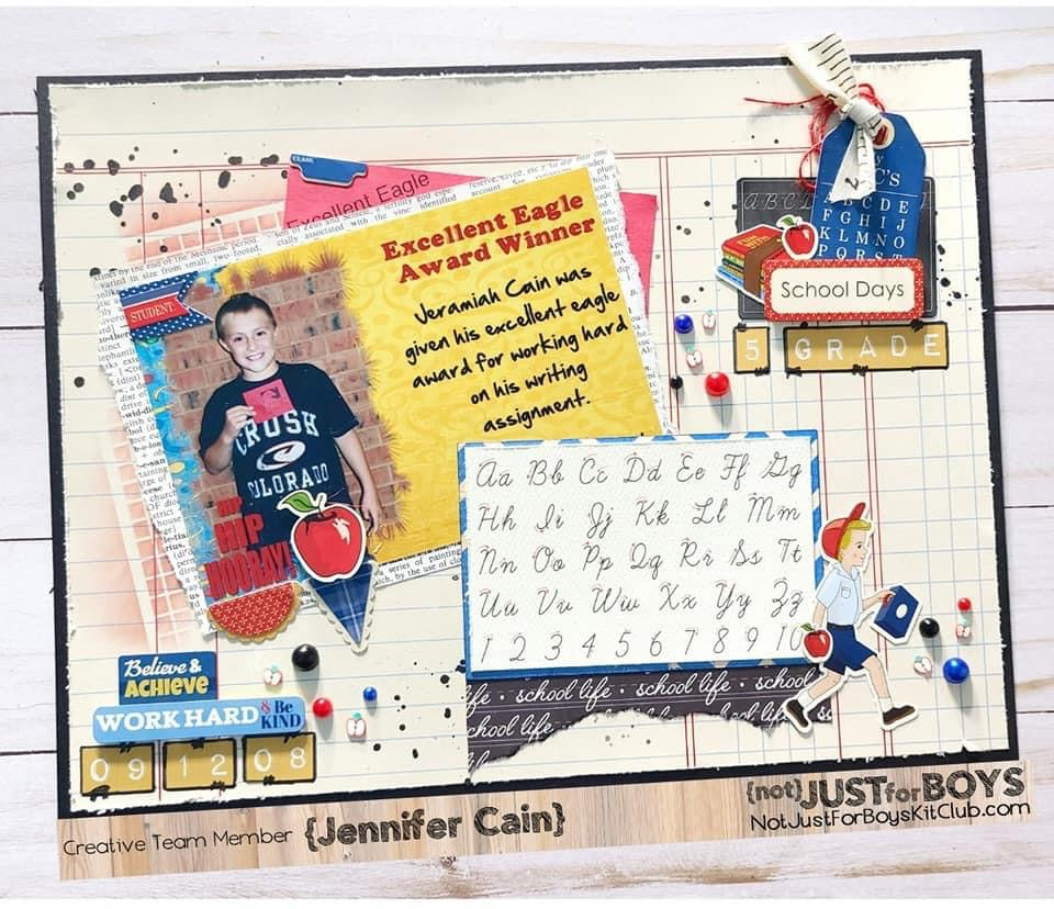 "School Days” Deluxe Theme Kit