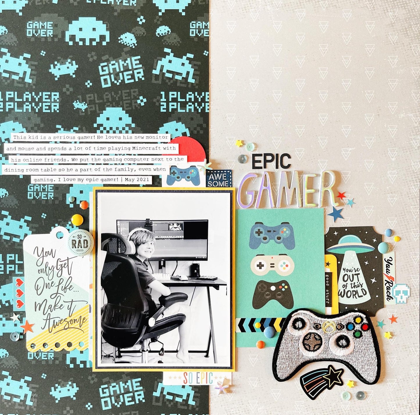 "Level Up” Deluxe Theme Kit