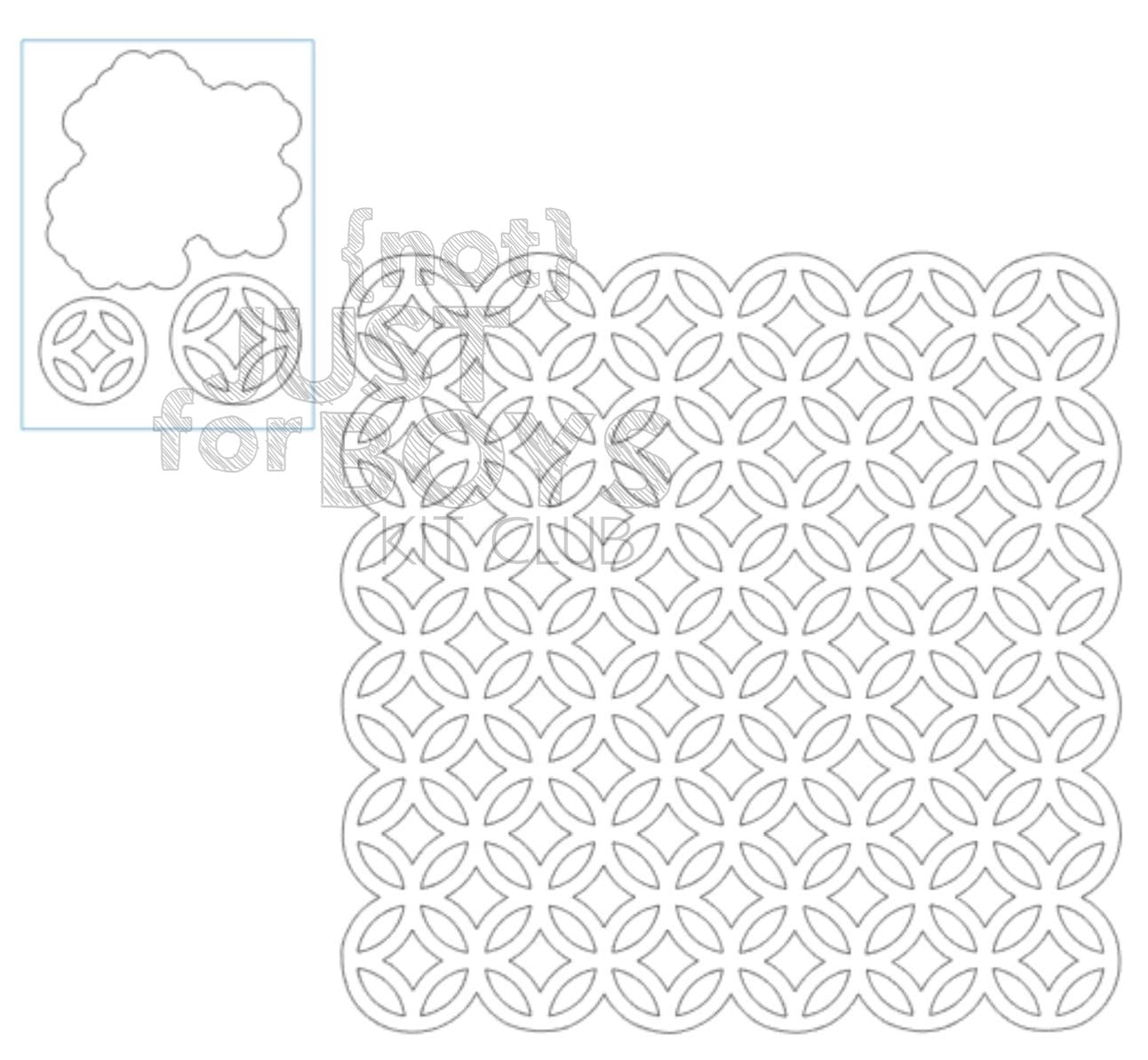 "Spectrum" NJFB Stamp Coordinating Digital Cut Files
