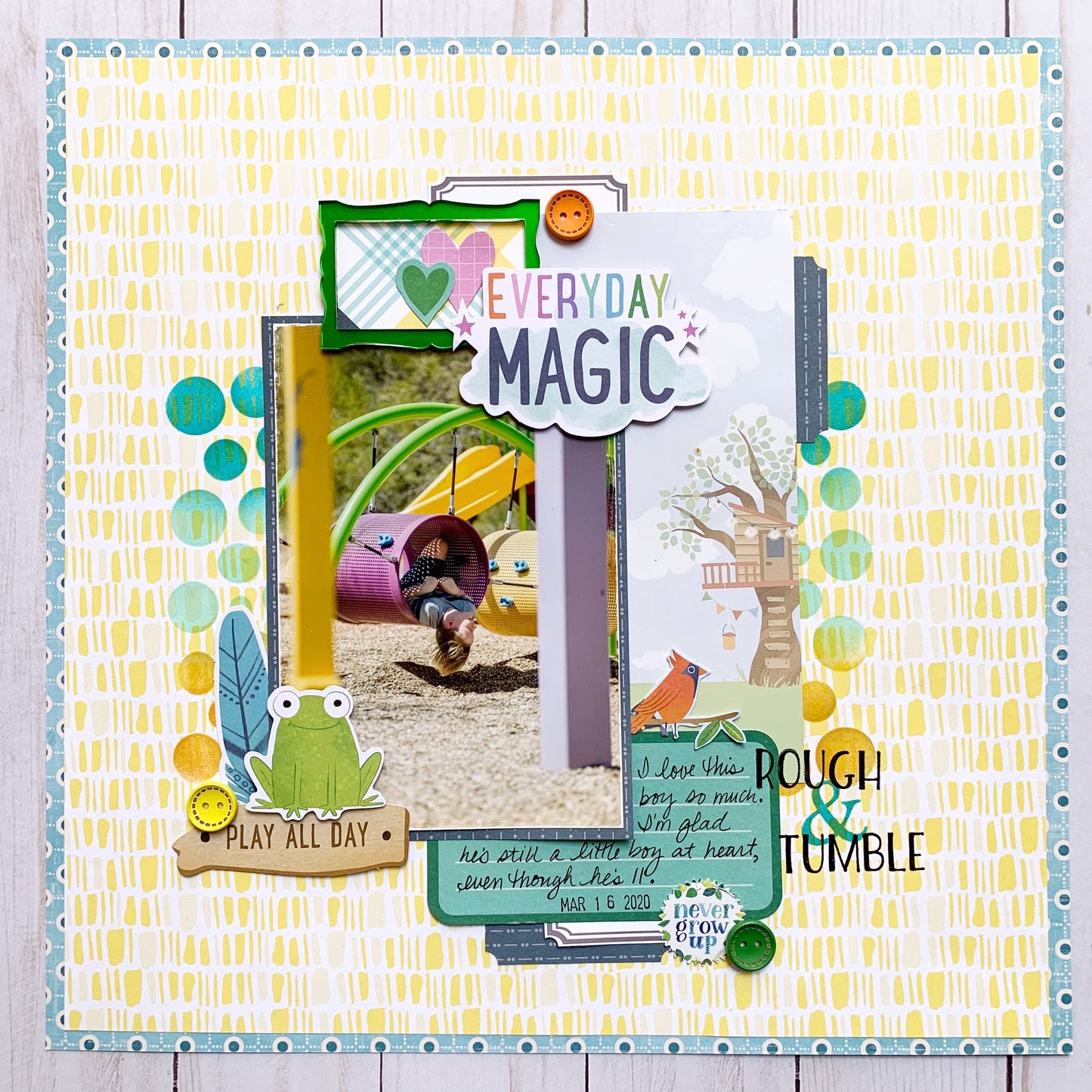 "Pinwheels & Playgrounds" Deluxe Theme Kit