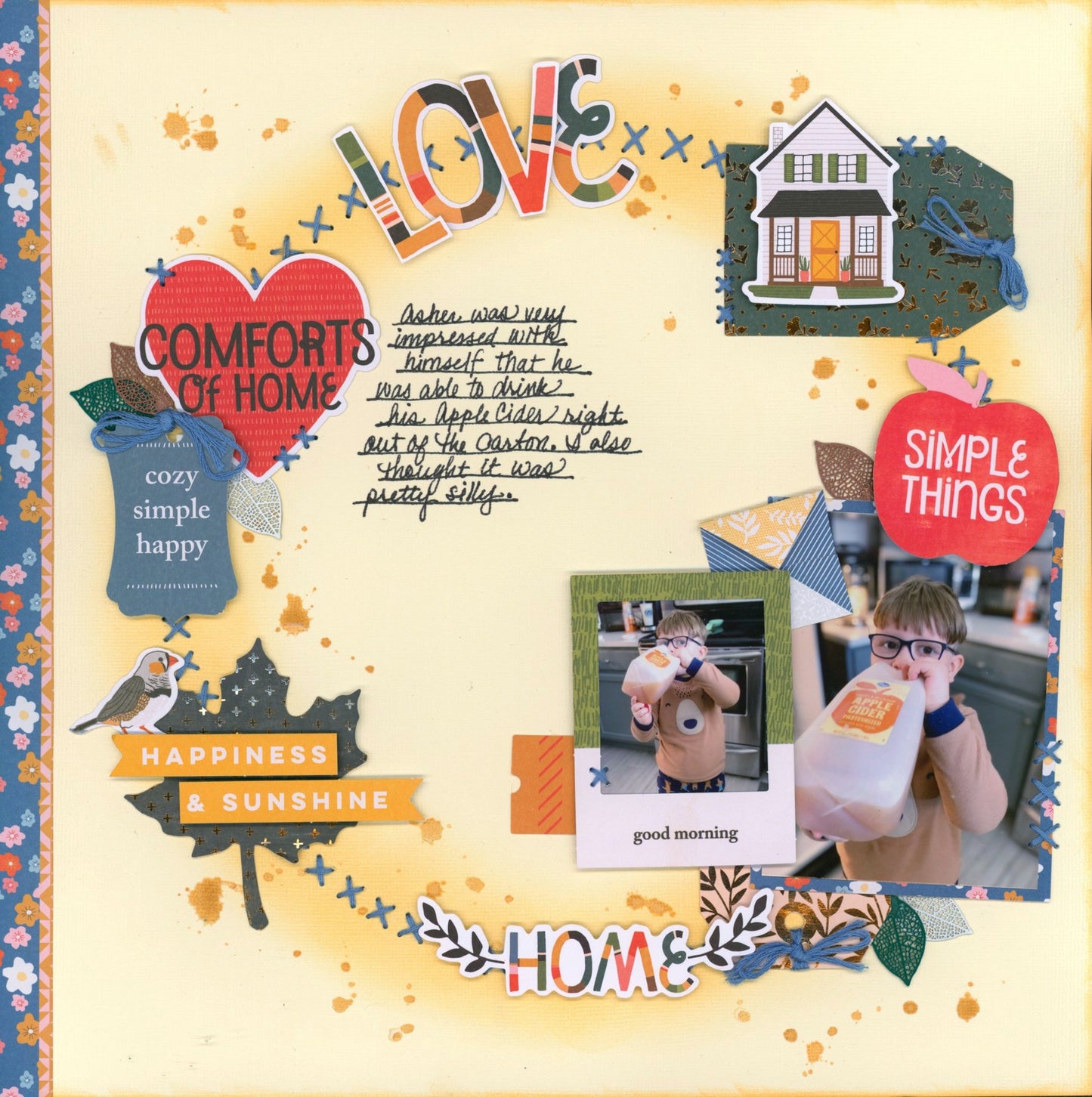 ”Comforts of Home” NJFB Page Kit by Meridy Twilling