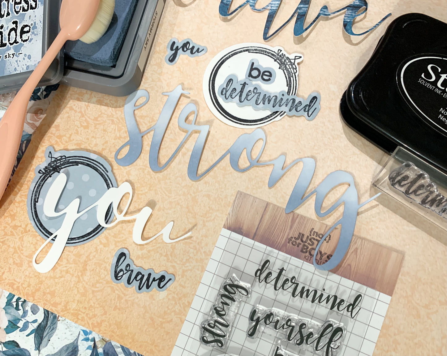 "Bliss" NJFB Stamp Coordinating Digital Cut Files