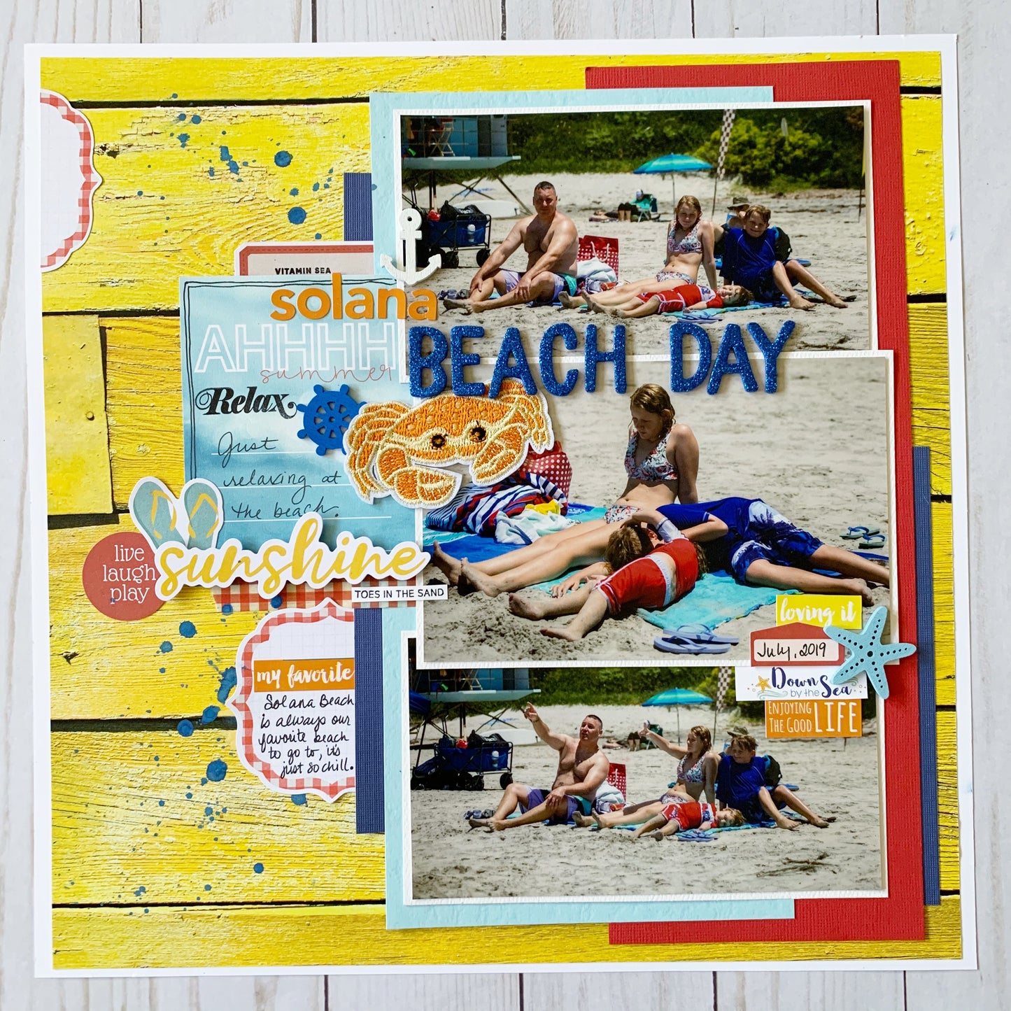 "Down by the Sea" Deluxe Theme Kit