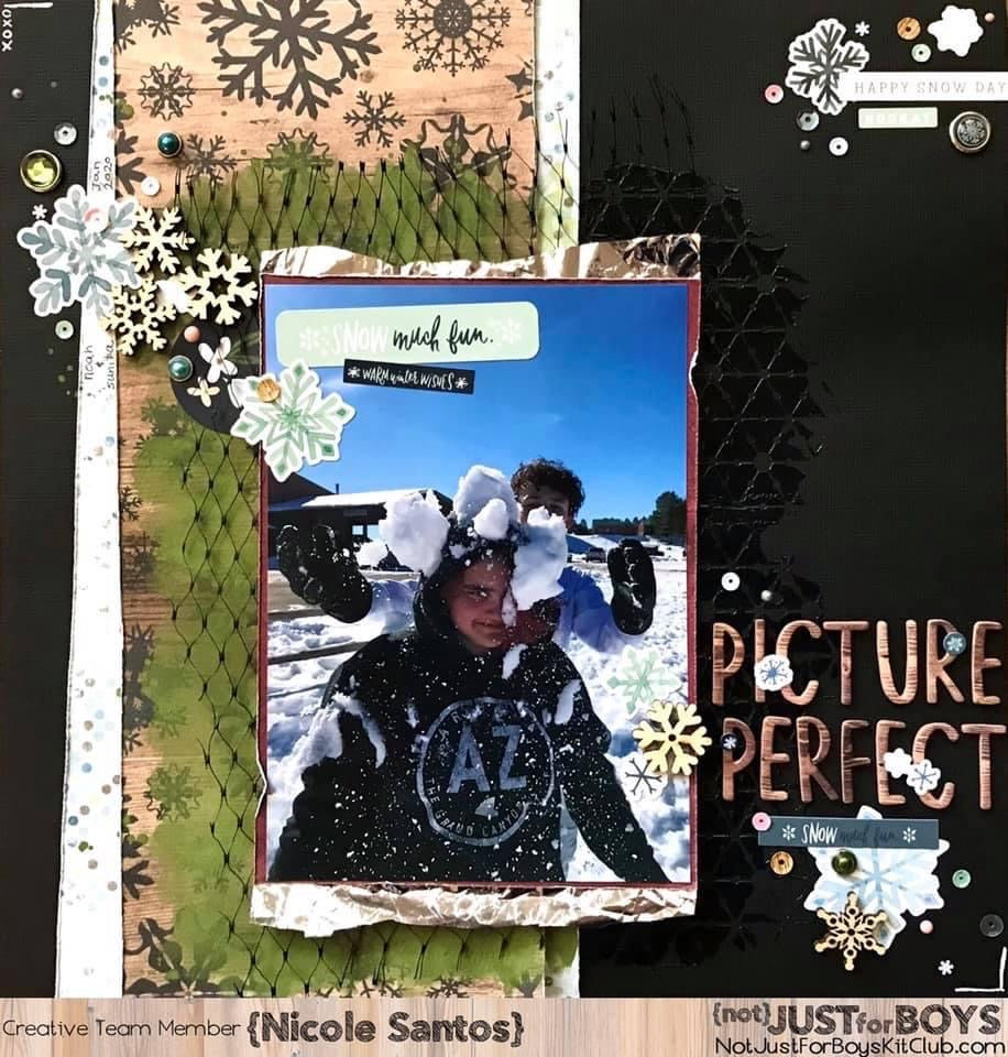 "Flurries" Deluxe Theme Kit