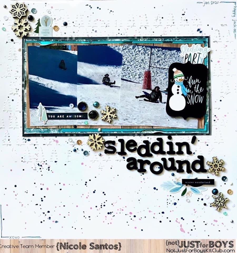 "Flurries" Deluxe Theme Kit