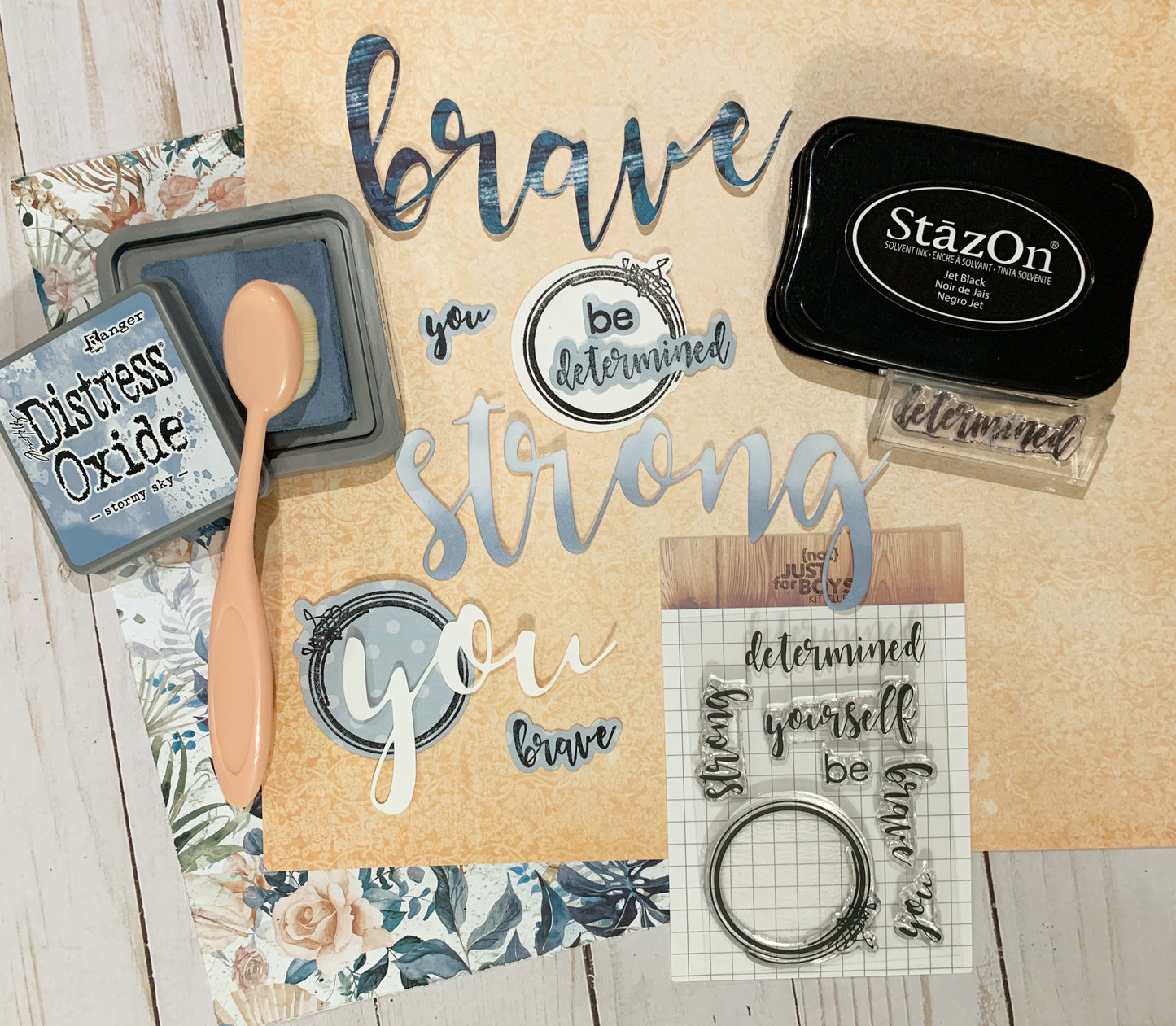 "Bliss" NJFB Stamp Coordinating Digital Cut Files