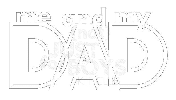 "Me & My Dad" Cut File