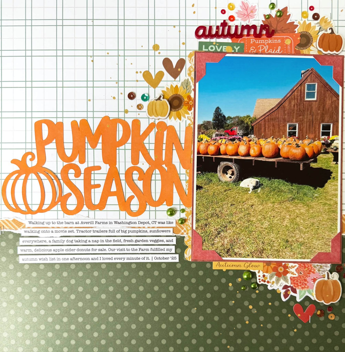 "Falling for Fall” Creative Components Kit