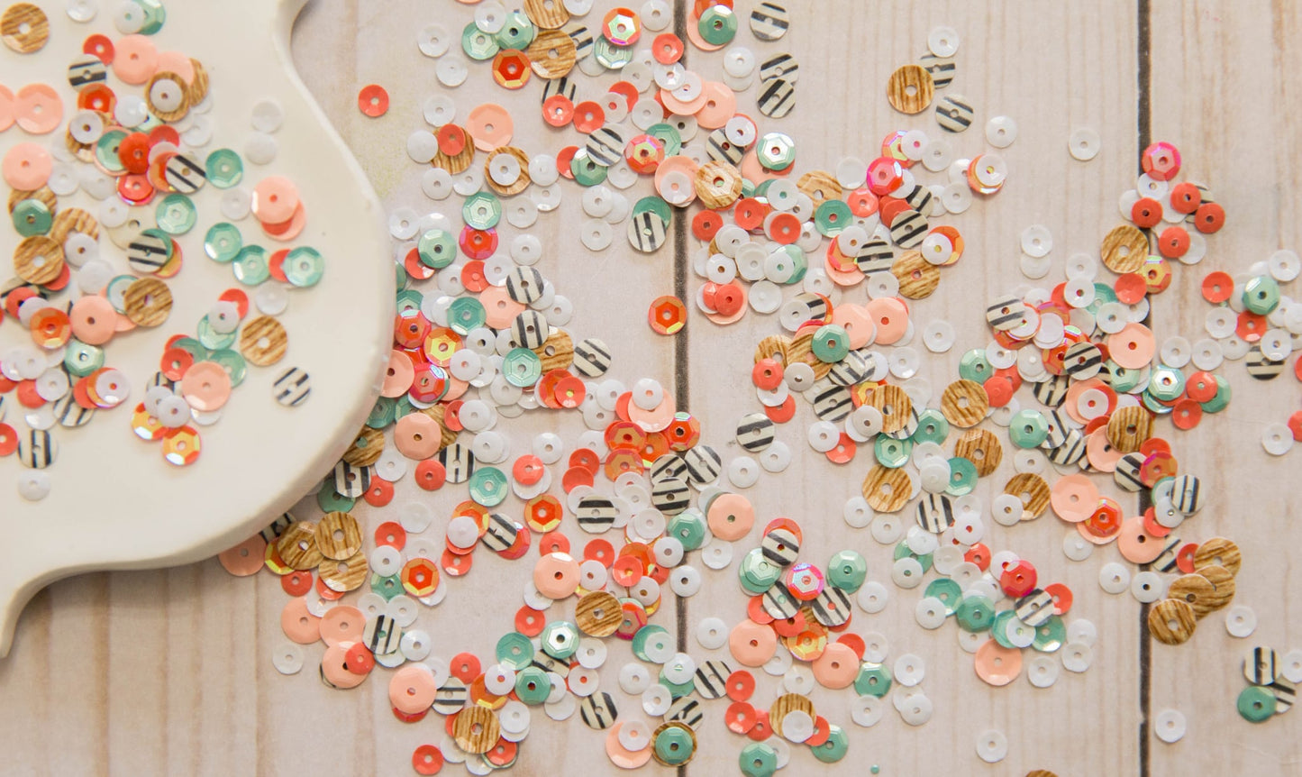 “Lovely Day" Sequin Mix