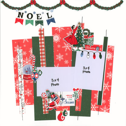 "Christmas in July" Mini Page Kit by Meridy Twilling