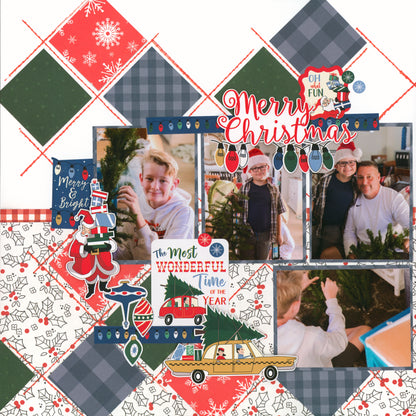 "Christmas in July" Mini Page Kit by Meridy Twilling