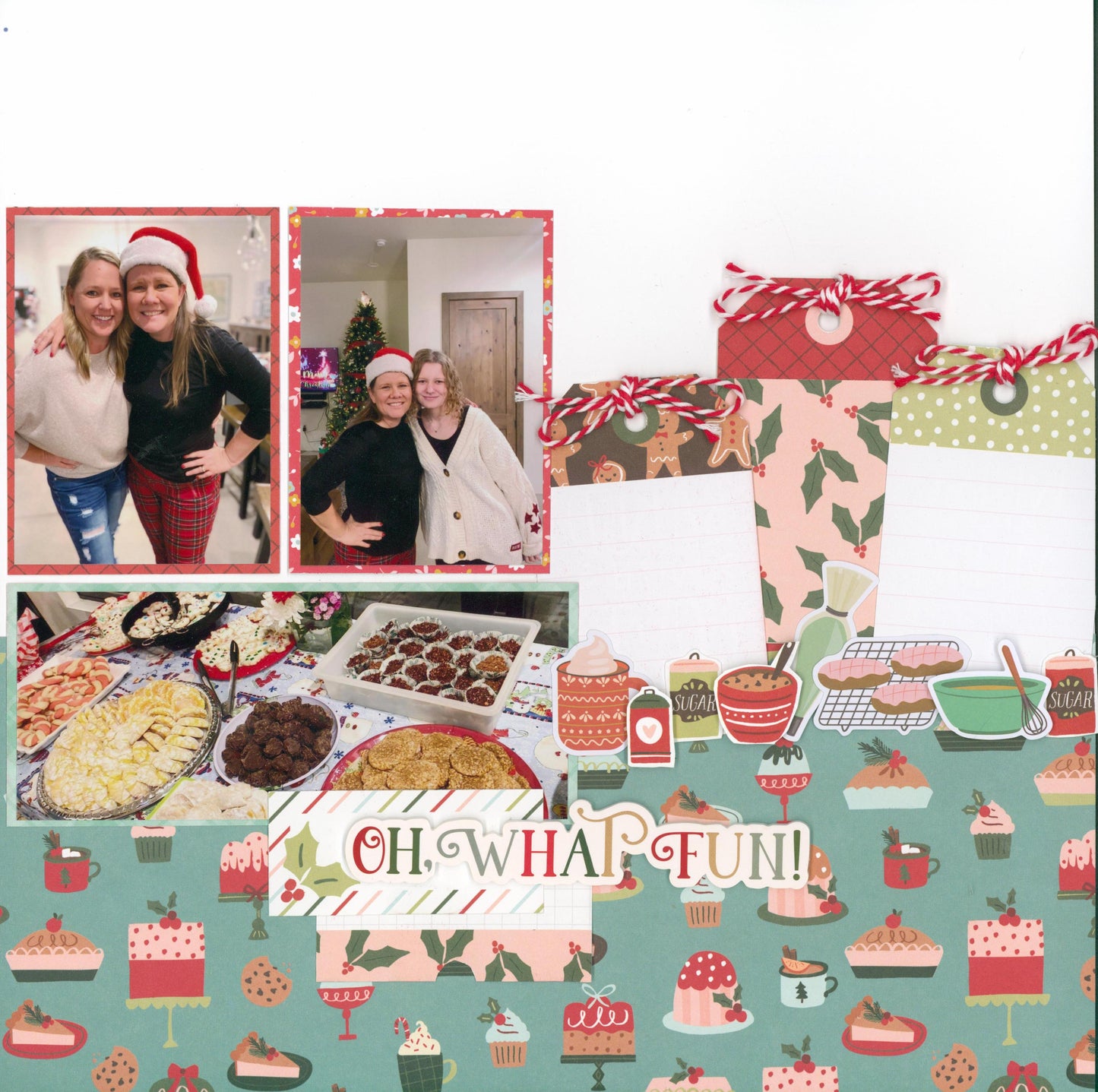 "Holiday Baking" Page Kit by Meridy Twilling