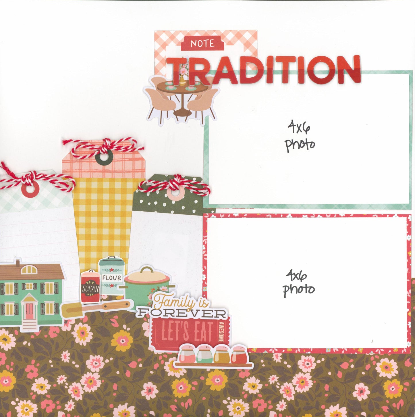 "Holiday Baking" Page Kit by Meridy Twilling