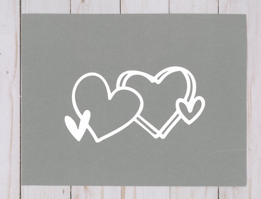 "All You Need Is Love" Cardstock Cut