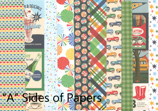 "Gumballs & Swizzle Sticks" Paper Add On