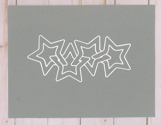 "Star Chain" Cardstock Cut