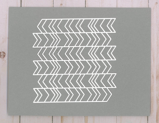 Chevron Background Cardstock Cut