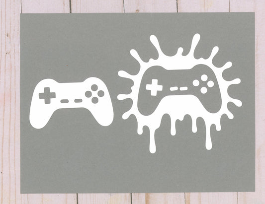 Splat Controller Cardstock Cut