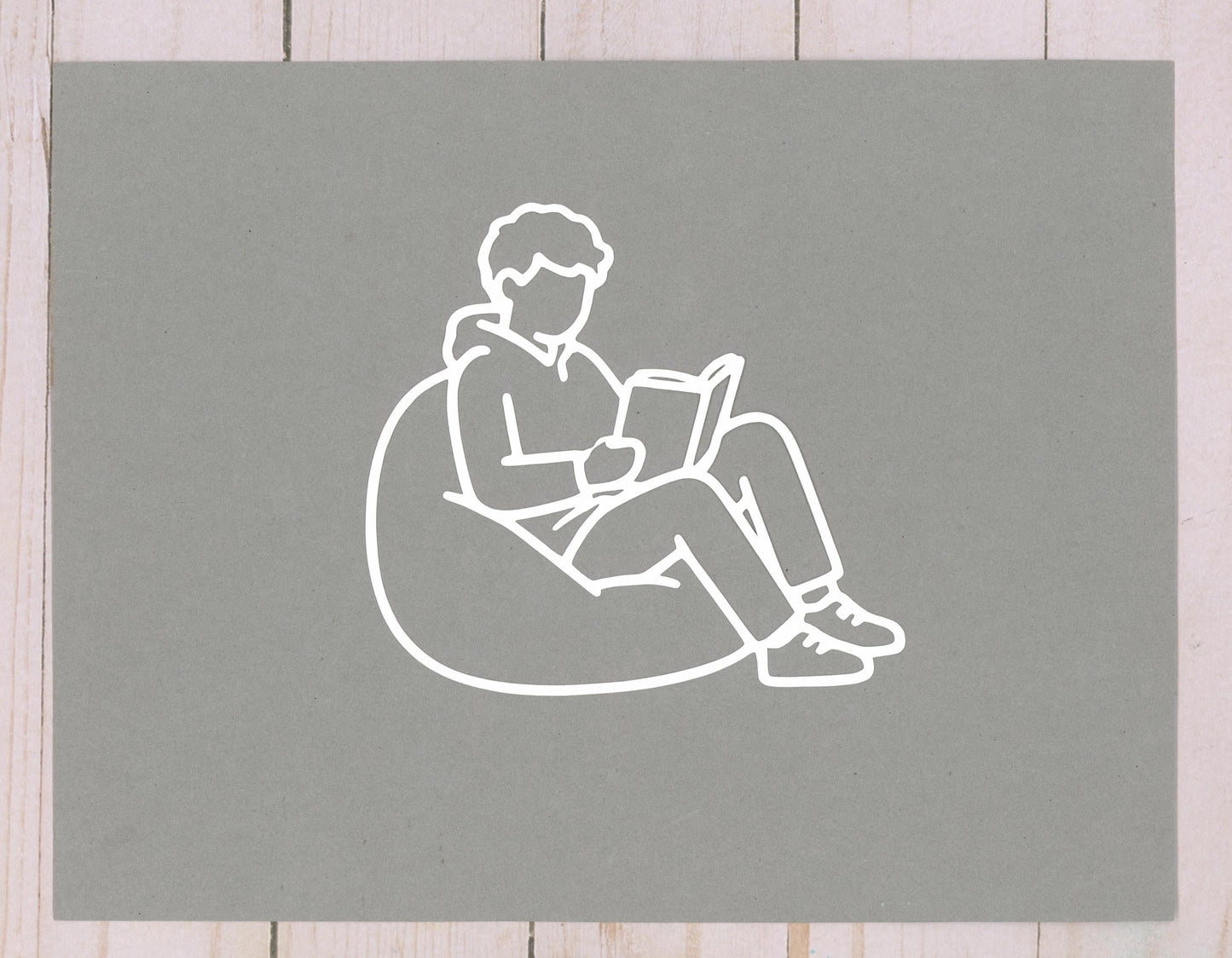 Reading Cardstock Cut