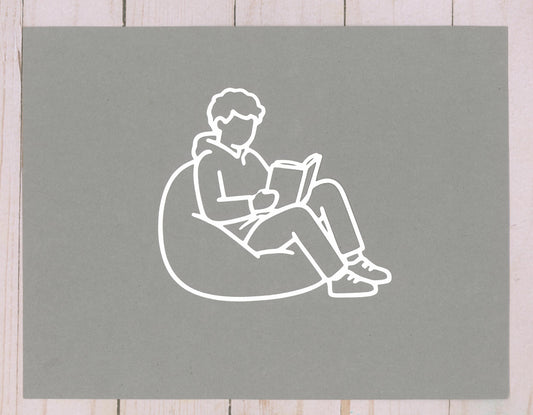 Reading Cardstock Cut