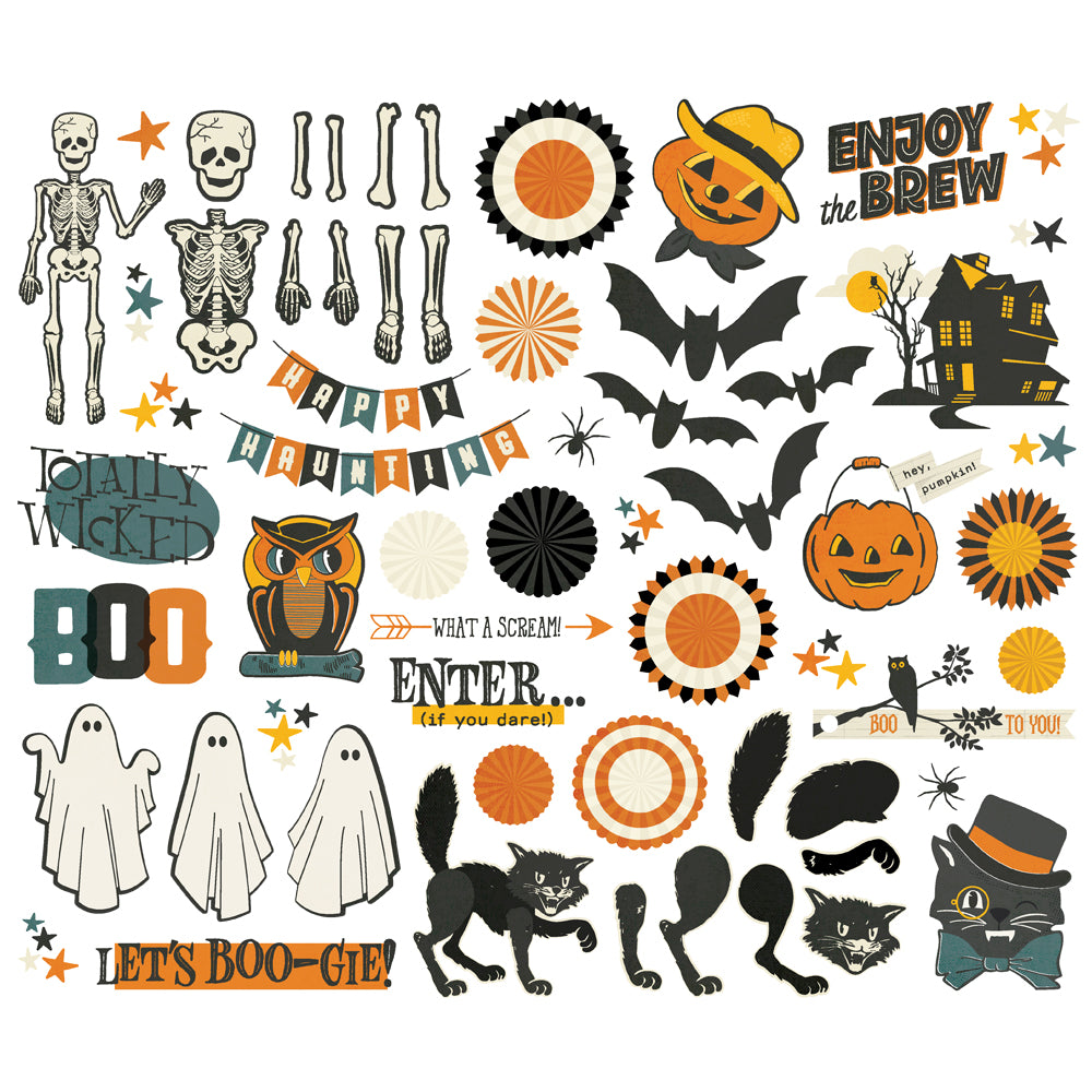 "Simple Vintage Scary Stories" Bit's & Pieces
