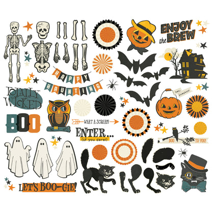"Simple Vintage Scary Stories" Bit's & Pieces