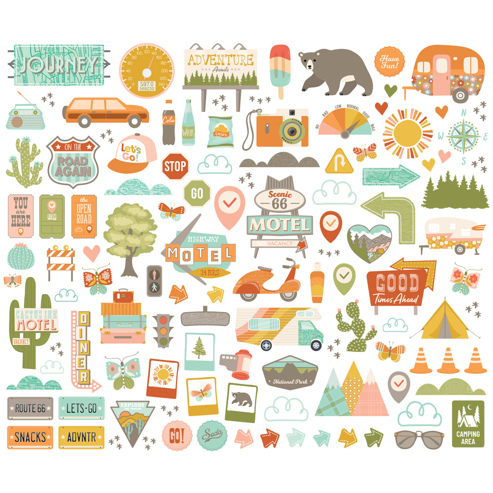 "Open Road" Bits & Pieces