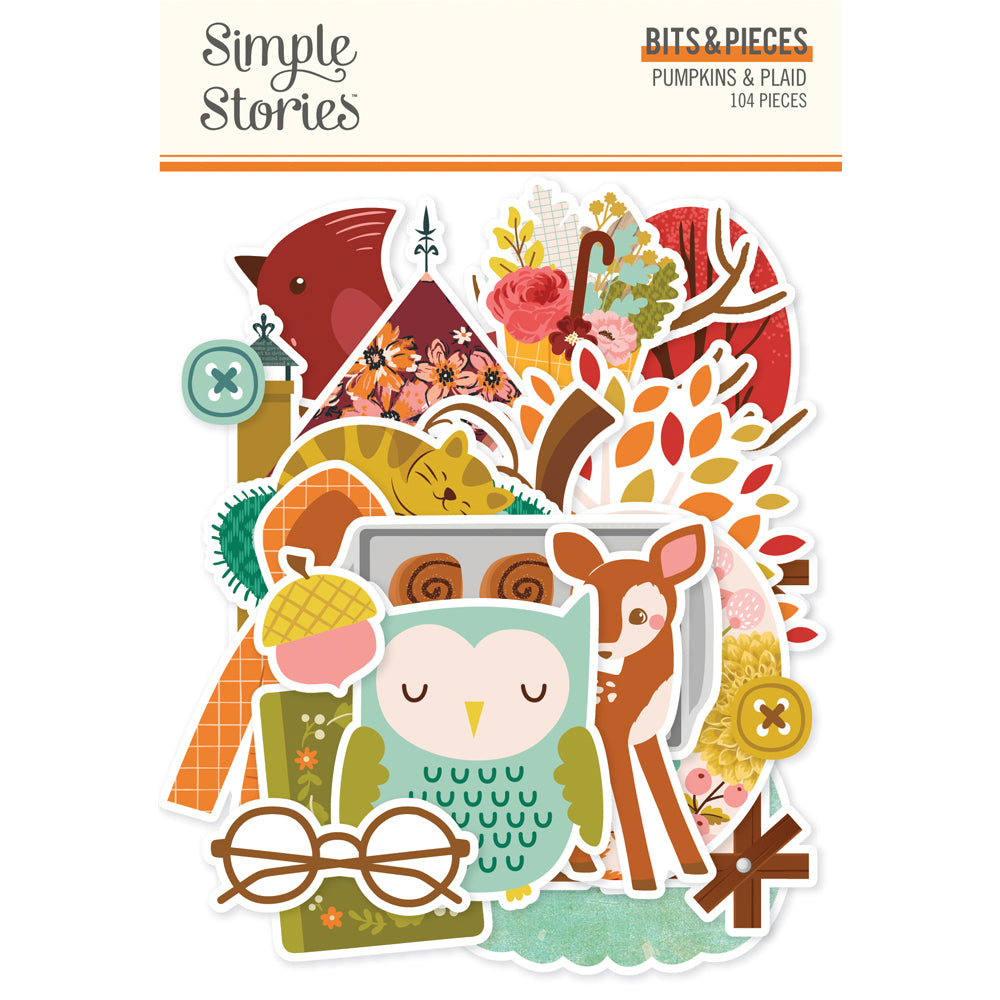 "Pumpkins & Plaid" Bits & Pieces