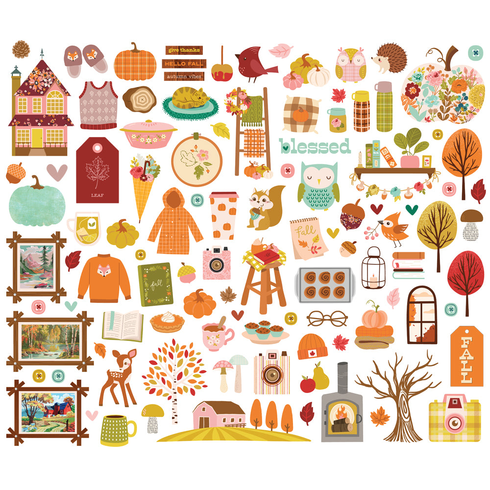 "Pumpkins & Plaid" Bits & Pieces