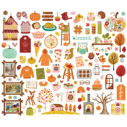 "Pumpkins & Plaid" Bits & Pieces