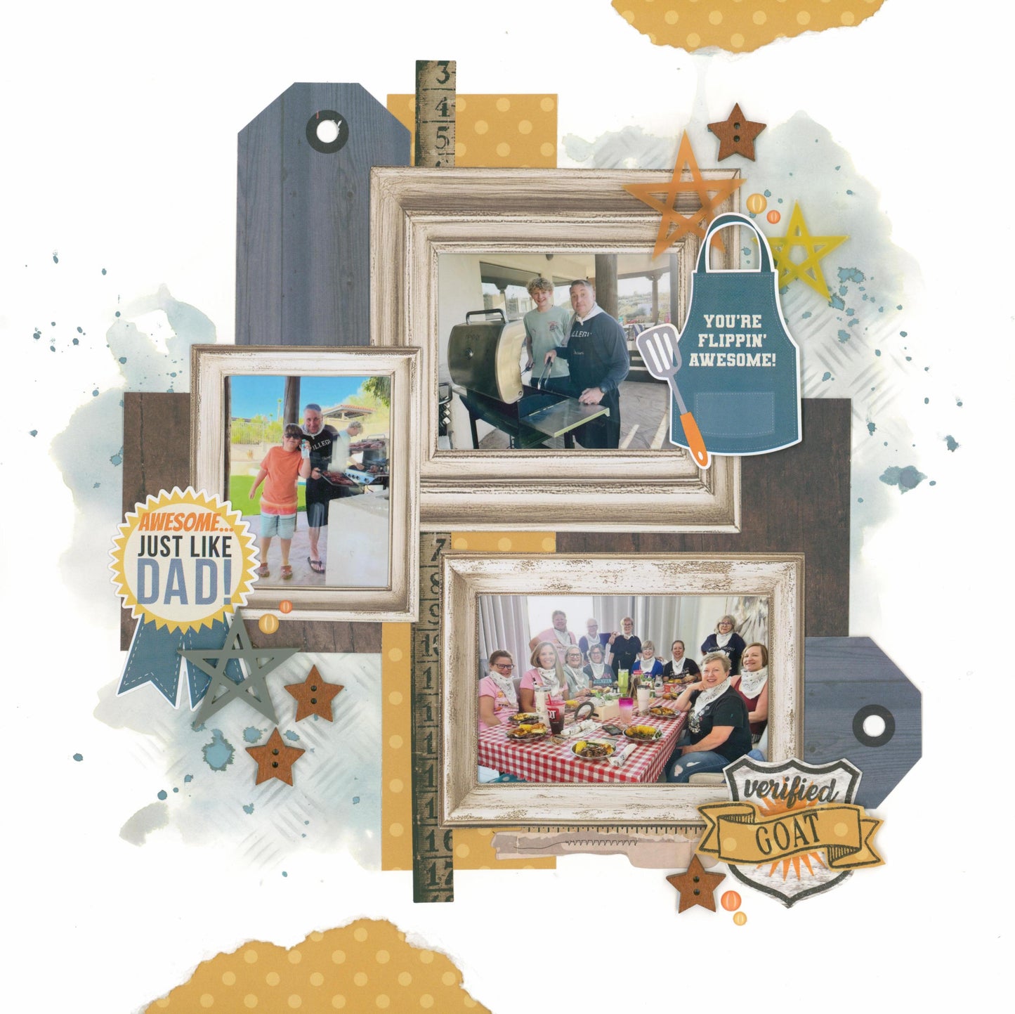 "Dad Life" Creative Components Kit