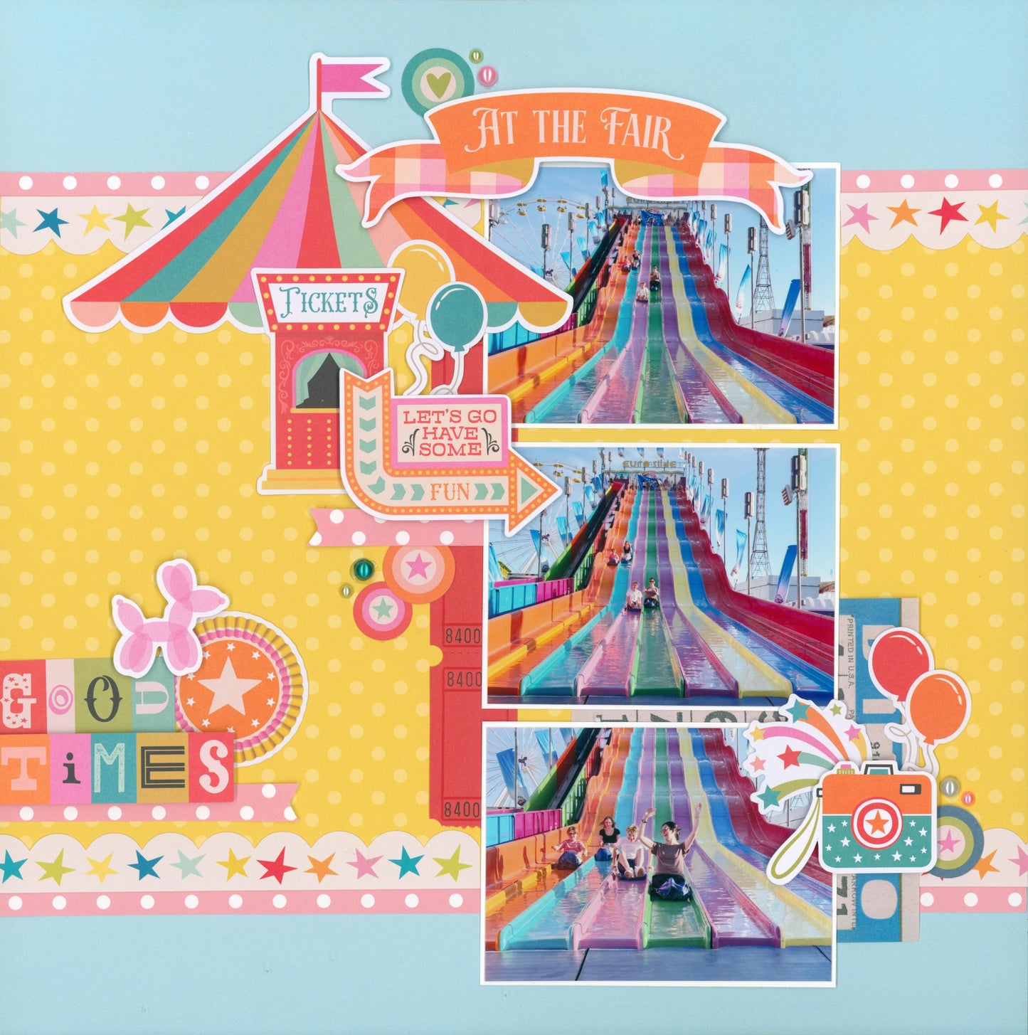 "Happiest Carnival on Earth" Creative Components Kit