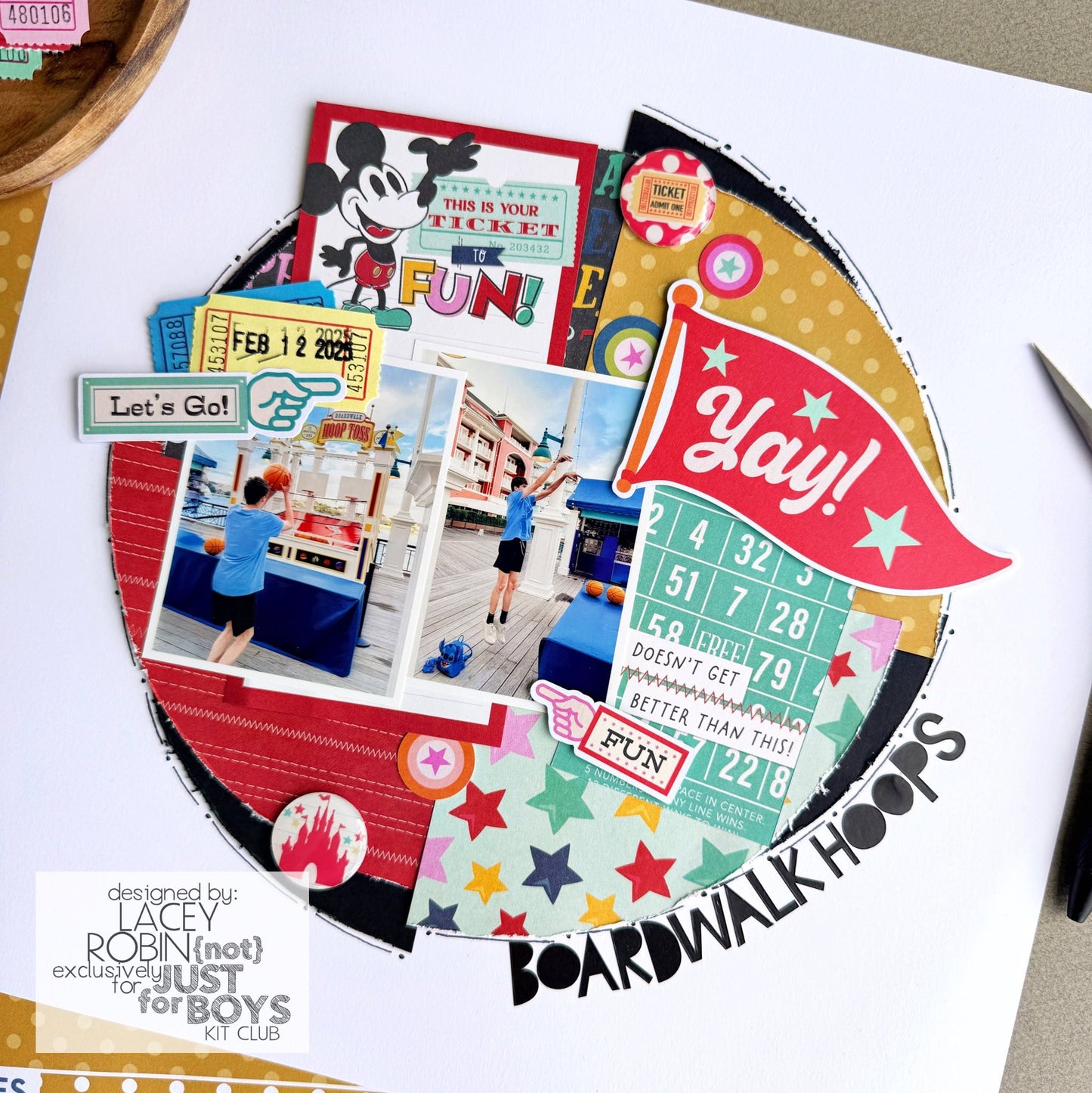"Happiest Carnival on Earth" Creative Components Kit