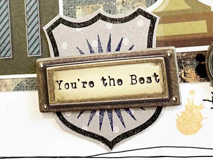 "NJFB Badges" 4x6 Stamp Set