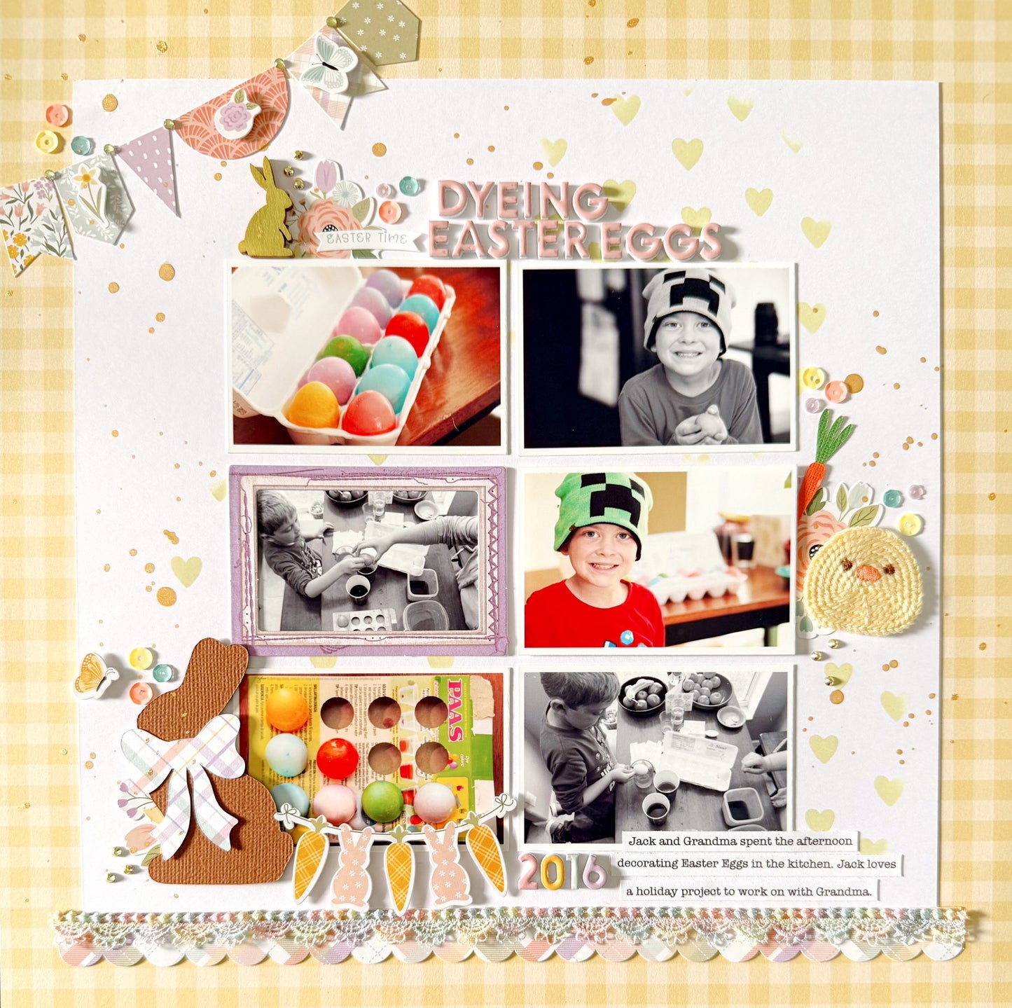 "Bunnies & Blossoms" Creative Components Kit