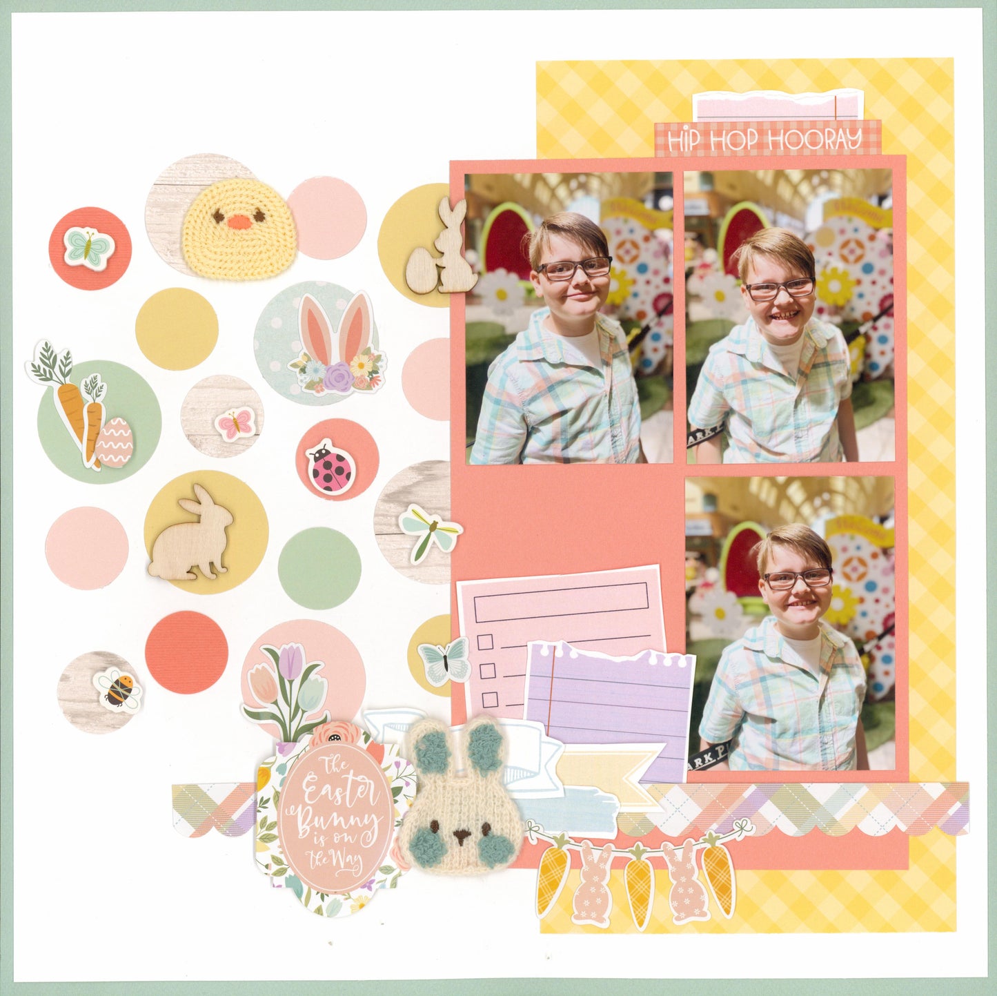 "Bunnies & Blossoms" Creative Components Kit