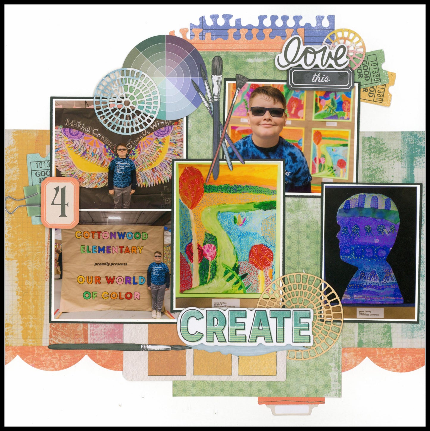 "Kaleidoscope” Creative Components Kit