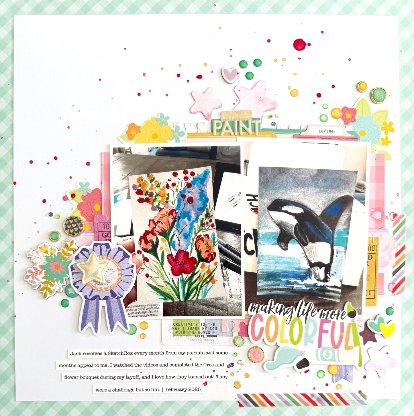 "Kaleidoscope” Creative Components Kit