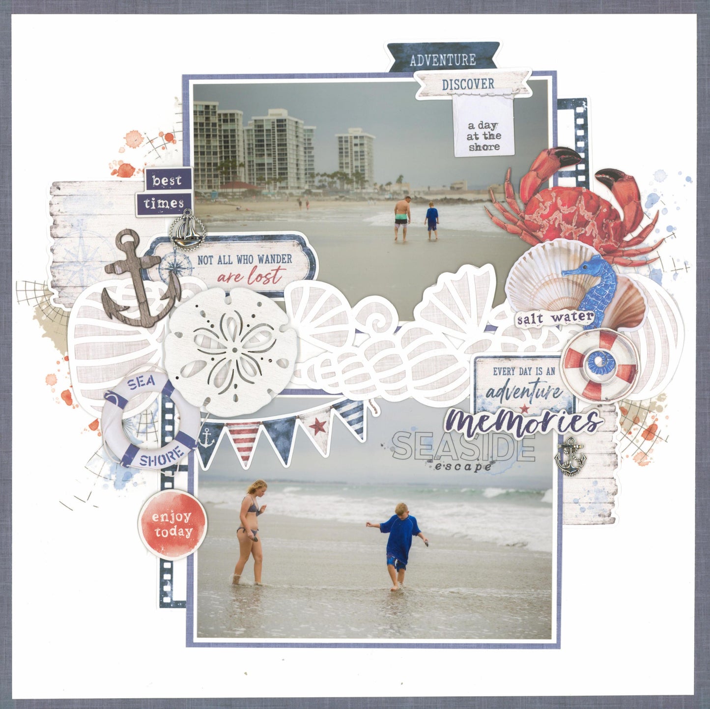 "Maritime Memories” Creative Components Kit