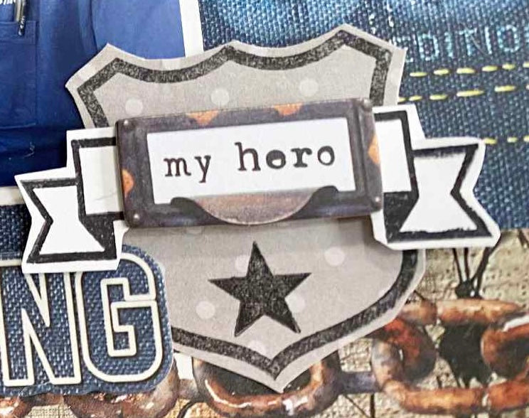 "NJFB Badges" 4x6 Stamp Set