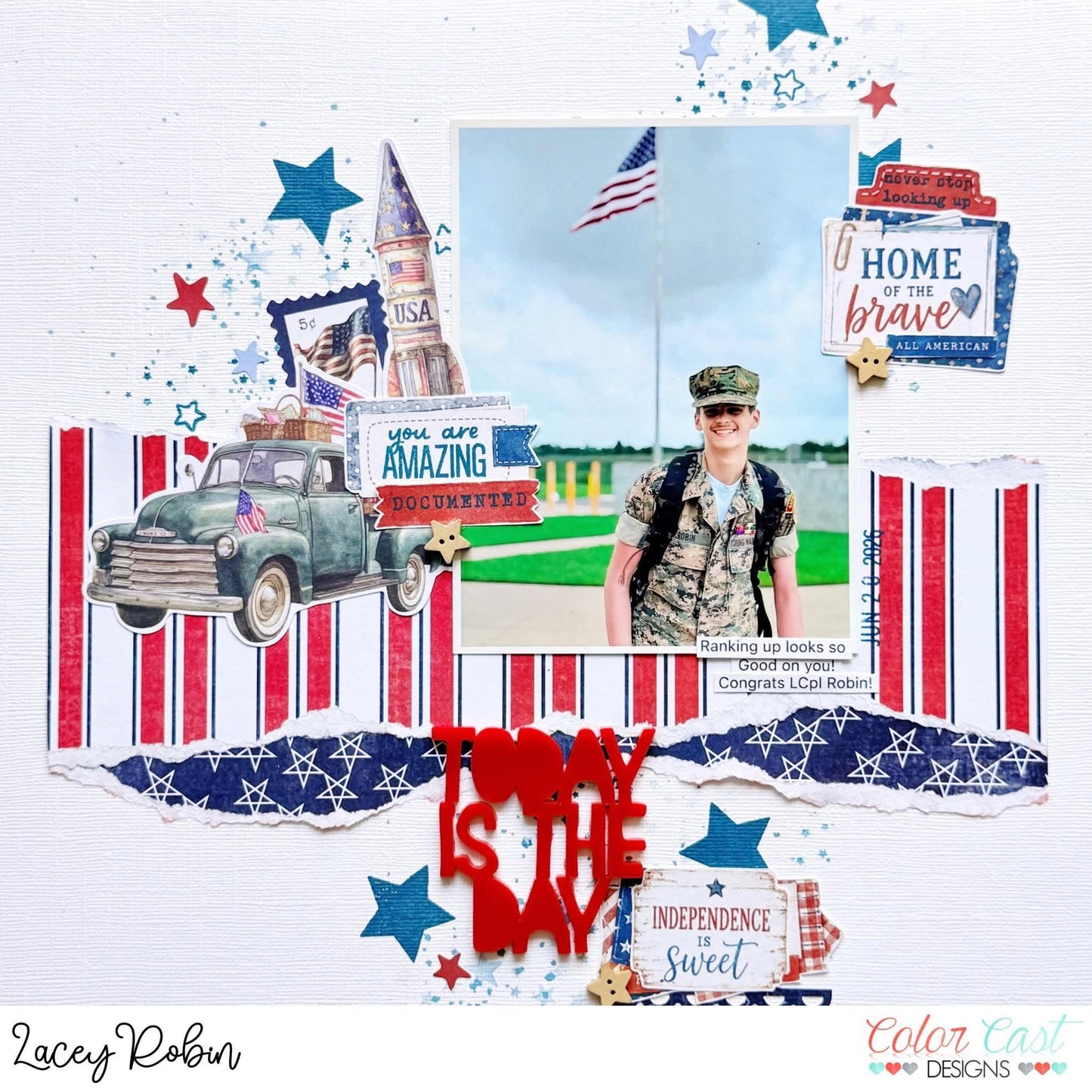 "Party in the USA" Creative Components Kit