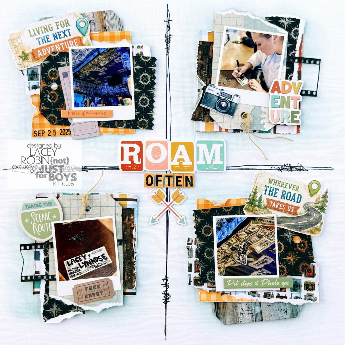 "Stories & Souvenirs” Creative Components Kit