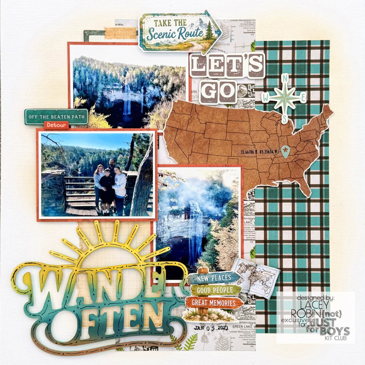 "Stories & Souvenirs” Creative Components Kit