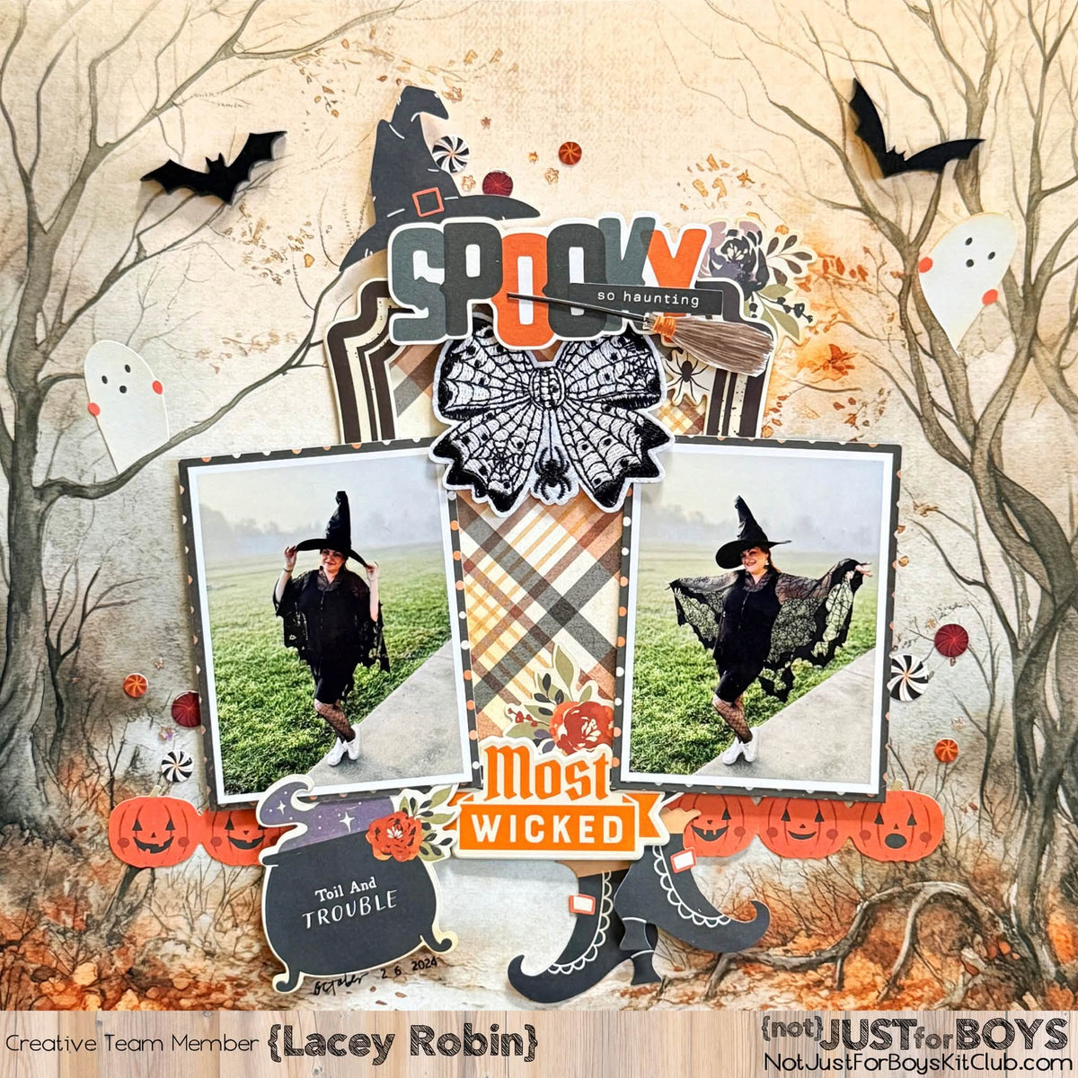 "October Mischief” Creative Components Kit