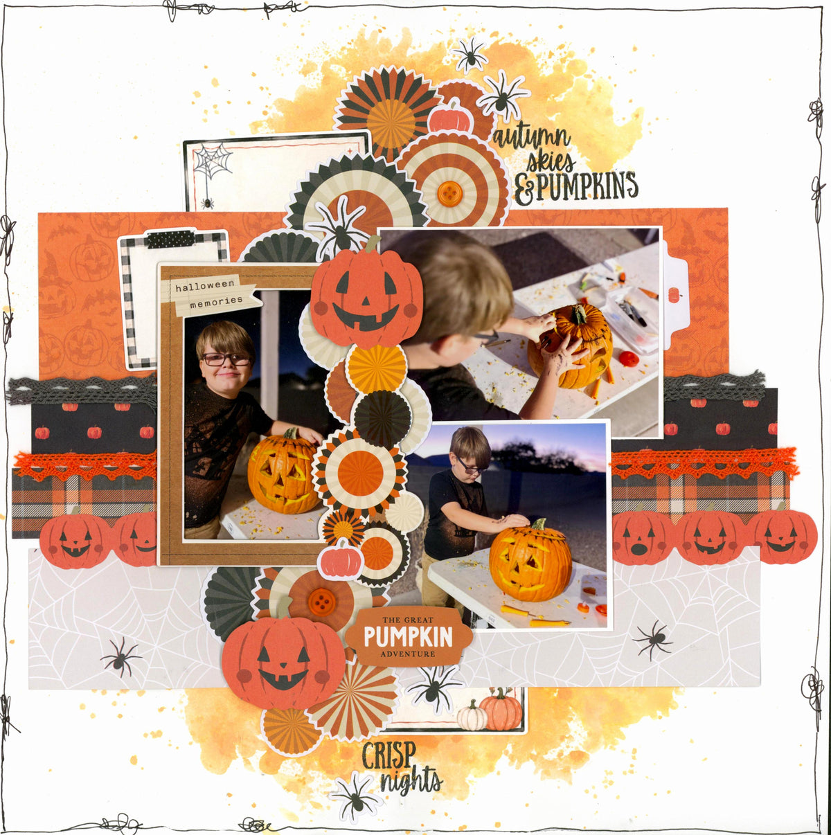 "October Mischief” Creative Components Kit